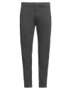 Seventy Venezia Man Pants Lead Size 38 Cotton, Elastane In Gray