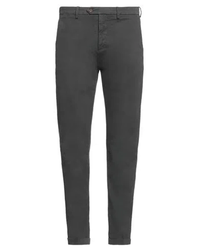 Seventy Venezia Man Pants Lead Size 38 Cotton, Elastane In Gray