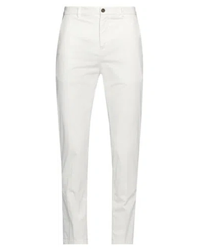 Seventy Venezia Man Pants White Size 32 Cotton, Elastane