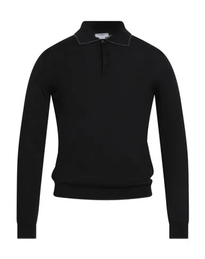 Seventy Venezia Man Sweater Black Size S Virgin Wool