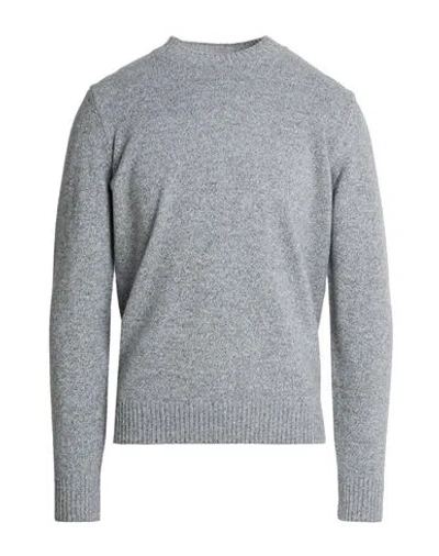 Seventy Venezia Man Sweater Grey Size M Wool, Polyamide In Gray