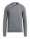 Seventy Venezia Man Sweater Grey Size S Polyamide, Wool, Viscose, Cashmere In Gray