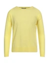 Seventy Venezia Man Sweater Pastel Yellow Size S Virgin Wool