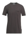 Seventy Venezia Man T-shirt Lead Size Xl Cotton In Grey