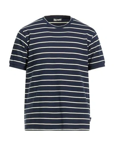 Seventy Venezia Man T-shirt Midnight Blue Size Xl Cotton