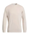 Seventy Venezia Man Turtleneck Beige Size Xl Virgin Wool In Neutral