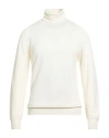 Seventy Venezia Man Turtleneck White Size Xxl Virgin Wool In Neutral