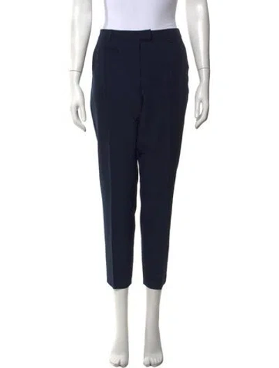 Pre-owned Seventy Venezia Straight Leg Pants In Blue