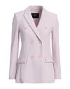 Seventy Venezia Woman Blazer Lilac Size 4 Polyamide, Elastane In Purple