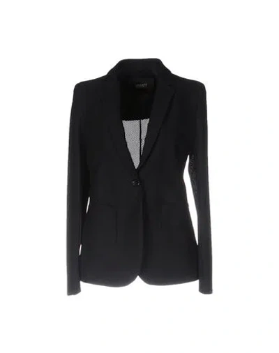 Seventy Venezia Woman Blazer Midnight Blue Size 14 Polyamide, Elastane
