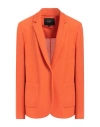 Seventy Venezia Woman Blazer Orange Size 12 Polyamide, Elastane