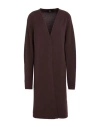 Seventy Venezia Woman Cardigan Chocolate Brown Size S Viscose, Polyester, Polyamide In Brown