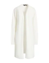 Seventy Venezia Woman Cardigan White Size M Viscose, Polyester, Polyamide