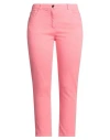Seventy Venezia Woman Jeans Pink Size 12 Cotton, Elastane In Pink