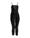 Seventy Venezia Woman Jumpsuit Black Size L Polyester, Elastane In Black
