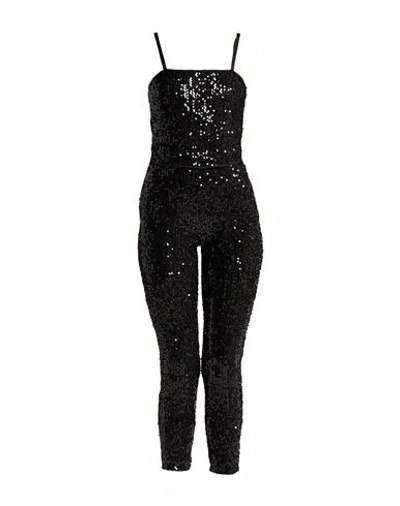 Seventy Venezia Woman Jumpsuit Black Size L Polyester, Elastane
