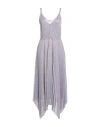 Seventy Venezia Woman Maxi Dress Lilac Size 8 Polyester In Purple