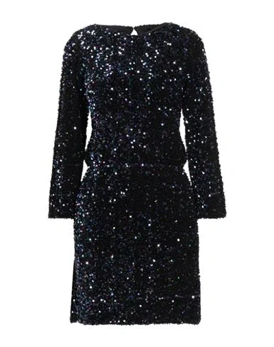 Seventy Venezia Woman Mini Dress Dark Purple Size 10 Polyester