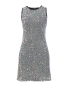 Seventy Venezia Woman Mini Dress Grey Size 8 Polyester In Gray
