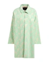 Seventy Venezia Woman Overcoat & Trench Coat Light Green Size 6 Polyester, Cotton In Green