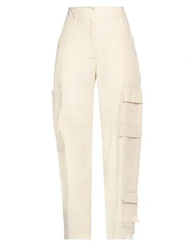 Seventy Venezia Woman Pants Beige Size 10 Cotton, Polyester