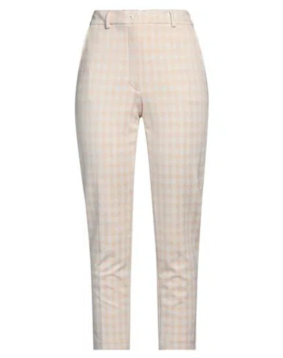 Seventy Venezia Woman Pants Beige Size 10 Polyester, Viscose, Elastane