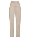 Seventy Venezia Woman Pants Beige Size 4 Linen, Cotton, Elastane
