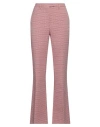 Seventy Venezia Woman Pants Beige Size 6 Cotton, Polyester, Elastane In Pink