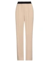 Seventy Venezia Woman Pants Beige Size 6 Viscose In Beige