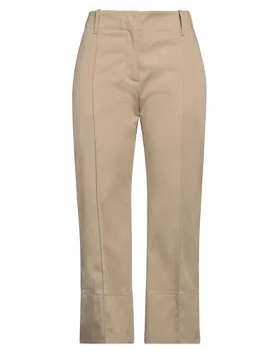 Seventy Venezia Woman Pants Beige Size 8 Cotton, Elastane