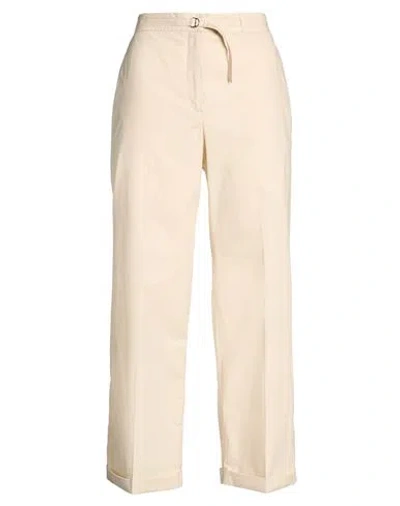 Seventy Venezia Woman Pants Beige Size 8 Cotton, Elastane In Neutral