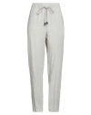 Seventy Venezia Woman Pants Beige Size 8 Viscose, Virgin Wool In Gray