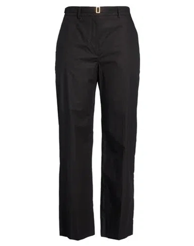 Seventy Venezia Woman Pants Black Size 12 Cotton