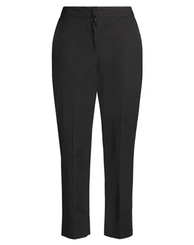Seventy Venezia Woman Pants Black Size 14 Cotton, Elastane In Blue