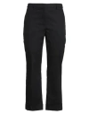 Seventy Venezia Woman Pants Black Size 10 Viscose, Polyester, Wool, Elastane In Black