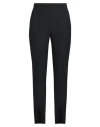 Seventy Venezia Woman Pants Black Size 6 Polyester, Virgin Wool, Elastane