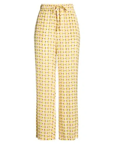 Seventy Venezia Woman Pants Blush Size 8 Viscose In Multi