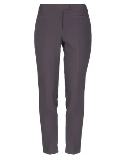 Seventy Venezia Woman Pants Charcoal Size 10 Polyester, Elastane In Gray