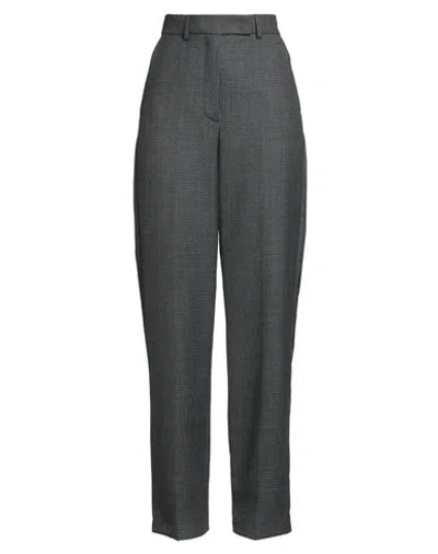 Seventy Venezia Woman Pants Charcoal Size 4 Polyester, Wool, Virgin Wool, Polyamide In Gray