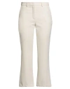 Seventy Venezia Woman Pants Cream Size 12 Polyester, Elastane In White