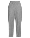 Seventy Venezia Woman Pants Grey Size 8 Acrylic, Virgin Wool, Polyester In Grey
