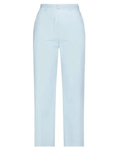 Seventy Venezia Woman Pants Light Blue Size 6 Cotton