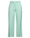 Seventy Venezia Woman Pants Light Green Size 10 Viscose In Green