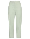 Seventy Venezia Woman Pants Light Green Size 12 Linen, Cotton, Elastane