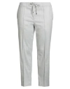 Seventy Venezia Woman Pants Light Grey Size 12 Viscose, Polyester, Virgin Wool, Elastane In Gray