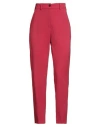 Seventy Venezia Woman Pants Magenta Size 12 Polyester, Virgin Wool, Elastane In Red
