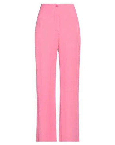 Seventy Venezia Woman Pants Magenta Size 12 Viscose