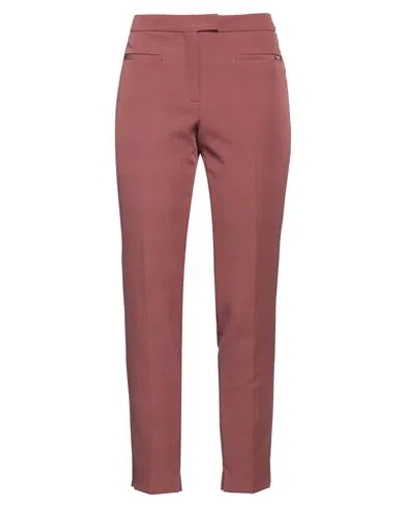 Seventy Venezia Woman Pants Mauve Size 6 Polyester, Elastane