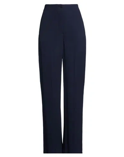 Seventy Venezia Woman Pants Midnight Blue Size 4 Viscose