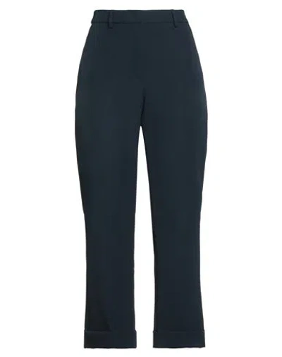 Seventy Venezia Woman Pants Midnight Blue Size 6 Polyester, Elastane